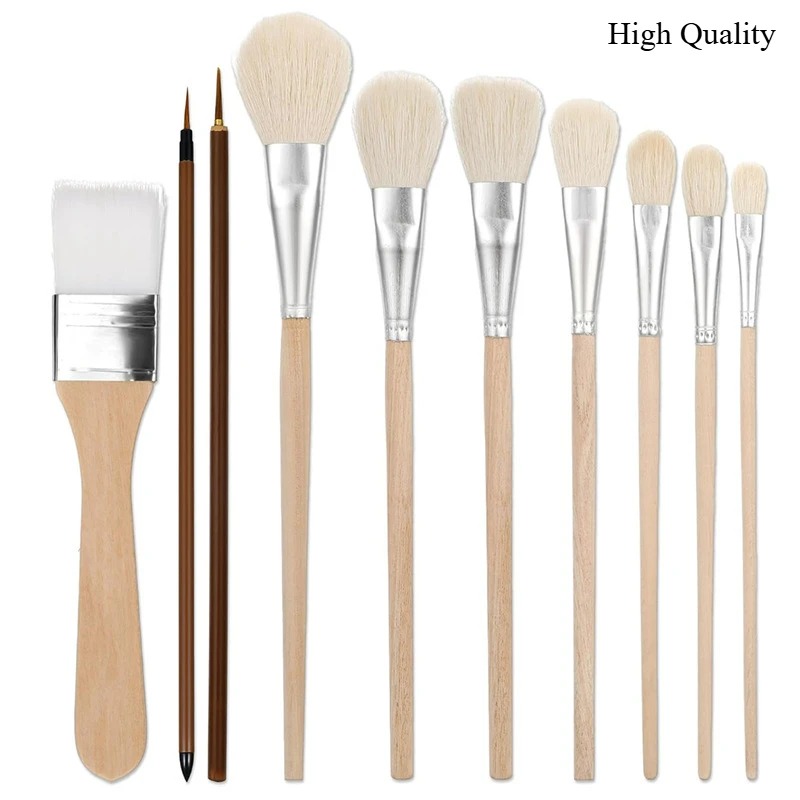 7/10/11개 전문가용 염소털 혼합 모프 페인트 브러 - Gouache Paint Set 리뷰 및 가격