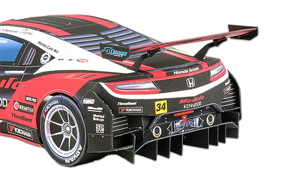 WRC 2019 NSX-GT3 1:24 종이 모델 자동 - Art Craft Cardboard 리뷰 및 가격