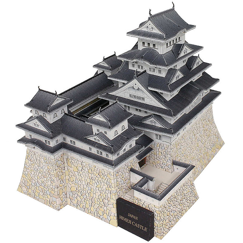 일본 히메지 성 3D 종이 모델 하우스 종이 공예 DI - Art Craft Cardboard 리뷰 및 가격
