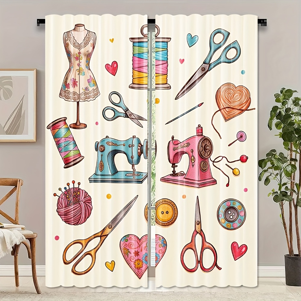 바느질 공방, 장식용 커튼, 바느질용 천, 재봉틀, 가 - Art And Craft For Nursery 리뷰 및 가격