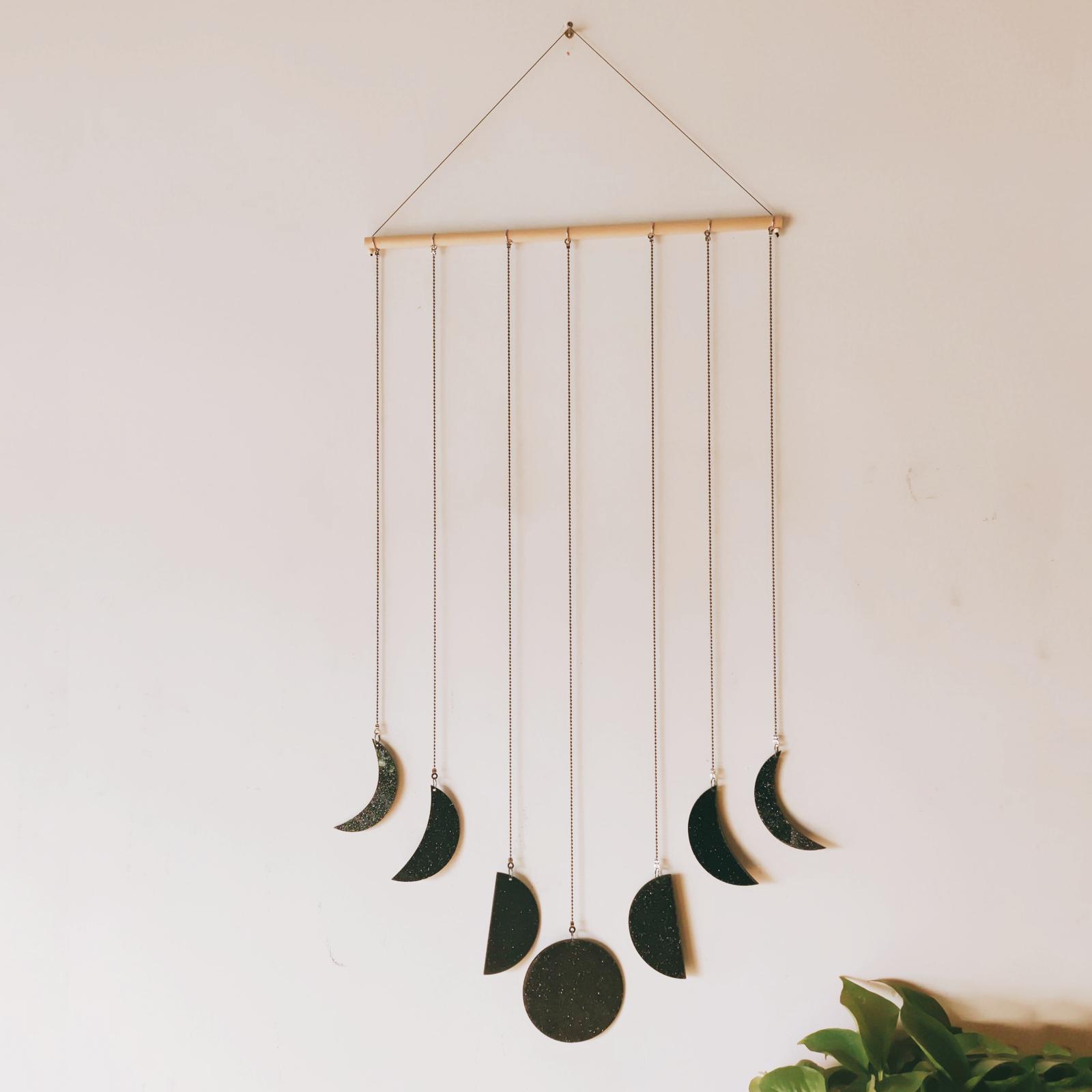 달의 위상 벽걸이 장식 보헤미안 스타일 공예품 장식용  - Art And Craft For Nursery 리뷰 및 가격