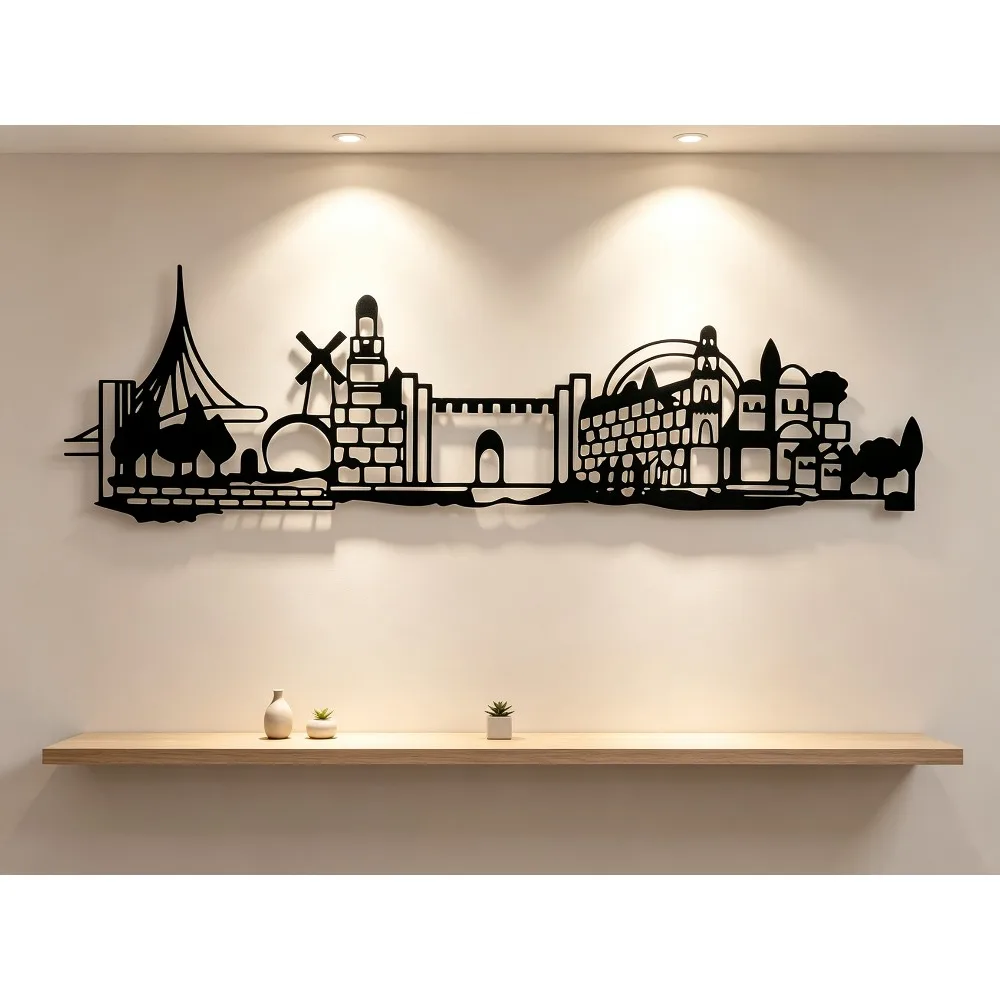 CIFBUY 철제 벽 장식 예루살렘 스카이라인 올드 시 - Art & Craft Paper For Kids 리뷰 및 가격